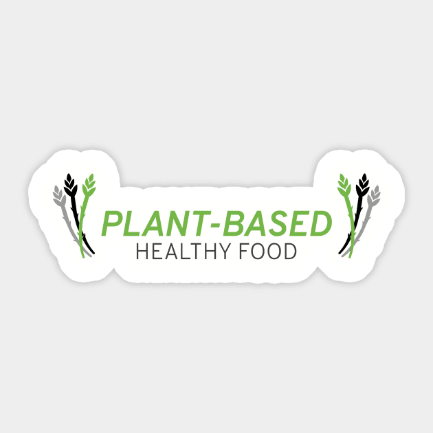 Plant Based Healthy Food Sticker by Fit Designs